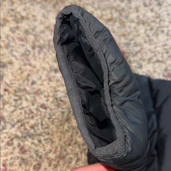 Lands' End Puffer Men’s Black 600 Down Rating Puffer Jacket Size L *LIKE NEW* - Picture 9 of 10